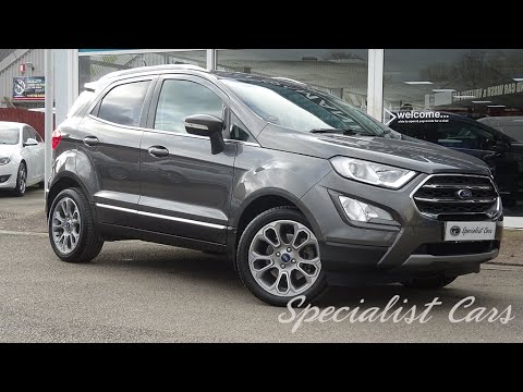 Ford Ecosport Titanium TDCI 5dr. Magnetic Grey metallic Umesh Samani Specialist Cars Stoke on Trent