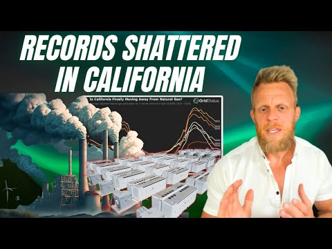 Fossil fuels shattered as battery power continues breaking records in California