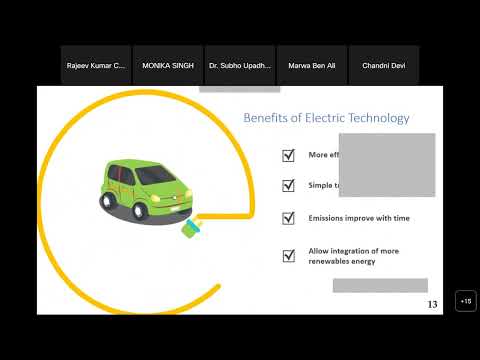 Transition to Electric technology toward sustainable urban mobility future by Dr Marwa Ben Ali