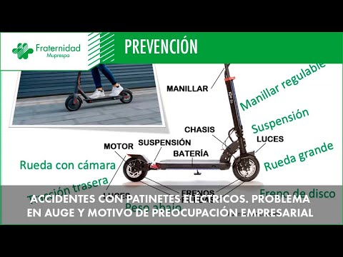 Accidentes con patinetes eléctricos. Problema en auge y motivo de preocupación empresarial.