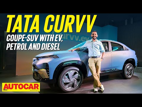 Tata Curvv - SUV Coupe is here to take on the Creta | First Look | Autocar India