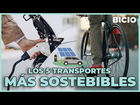 Los 5 MEDIOS DE TRANSPORTE más SOSTENIBLES