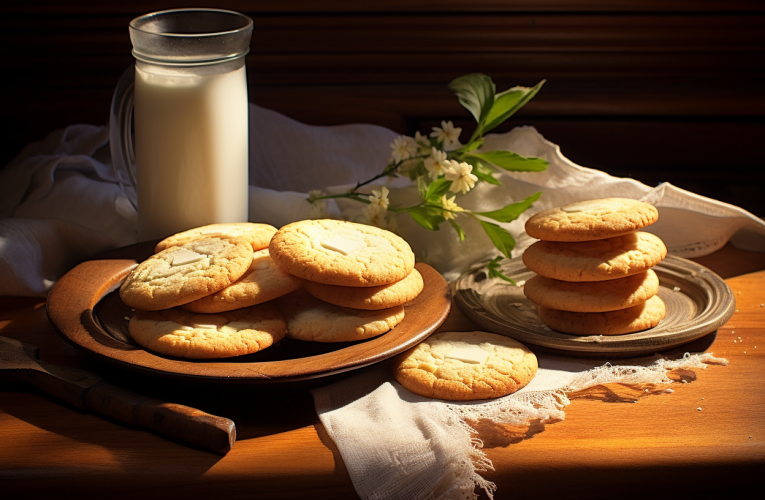 Vanillekoekjes: Een verrassend smaakvolle traktatie